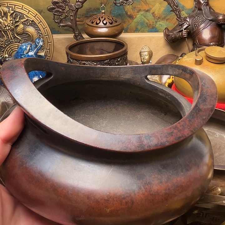 精美铜器批发档口