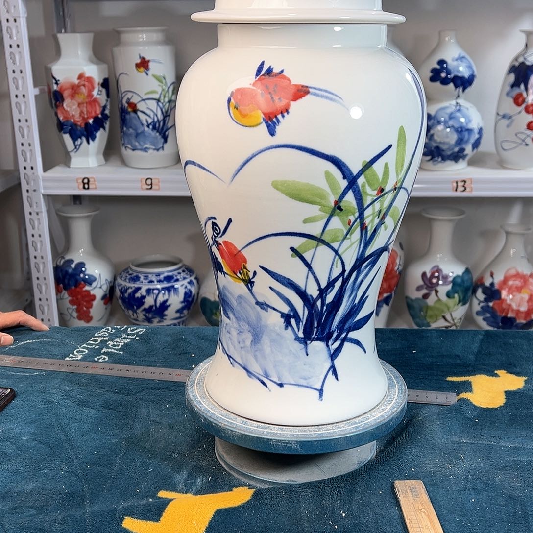 摆件景德镇陶瓷将玉