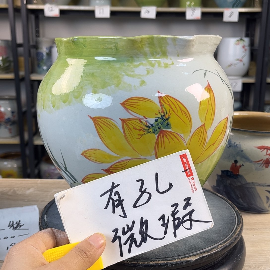 罐1xc景德镇陶瓷花盆