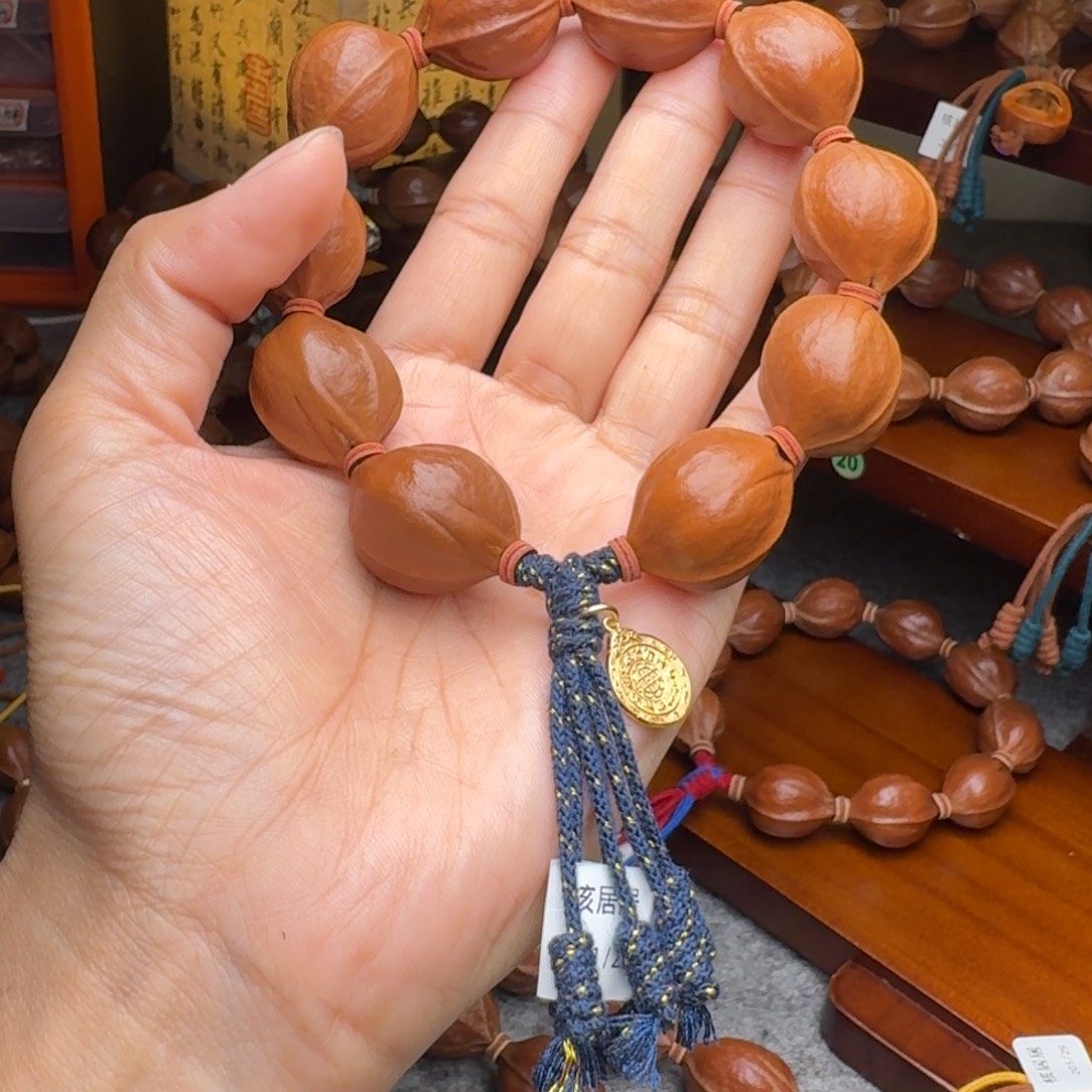 凯***》橄榄核手串21/26毕业款 老核哑光 梅林铁核