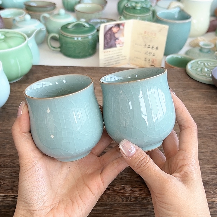 小米茶器龙泉青瓷