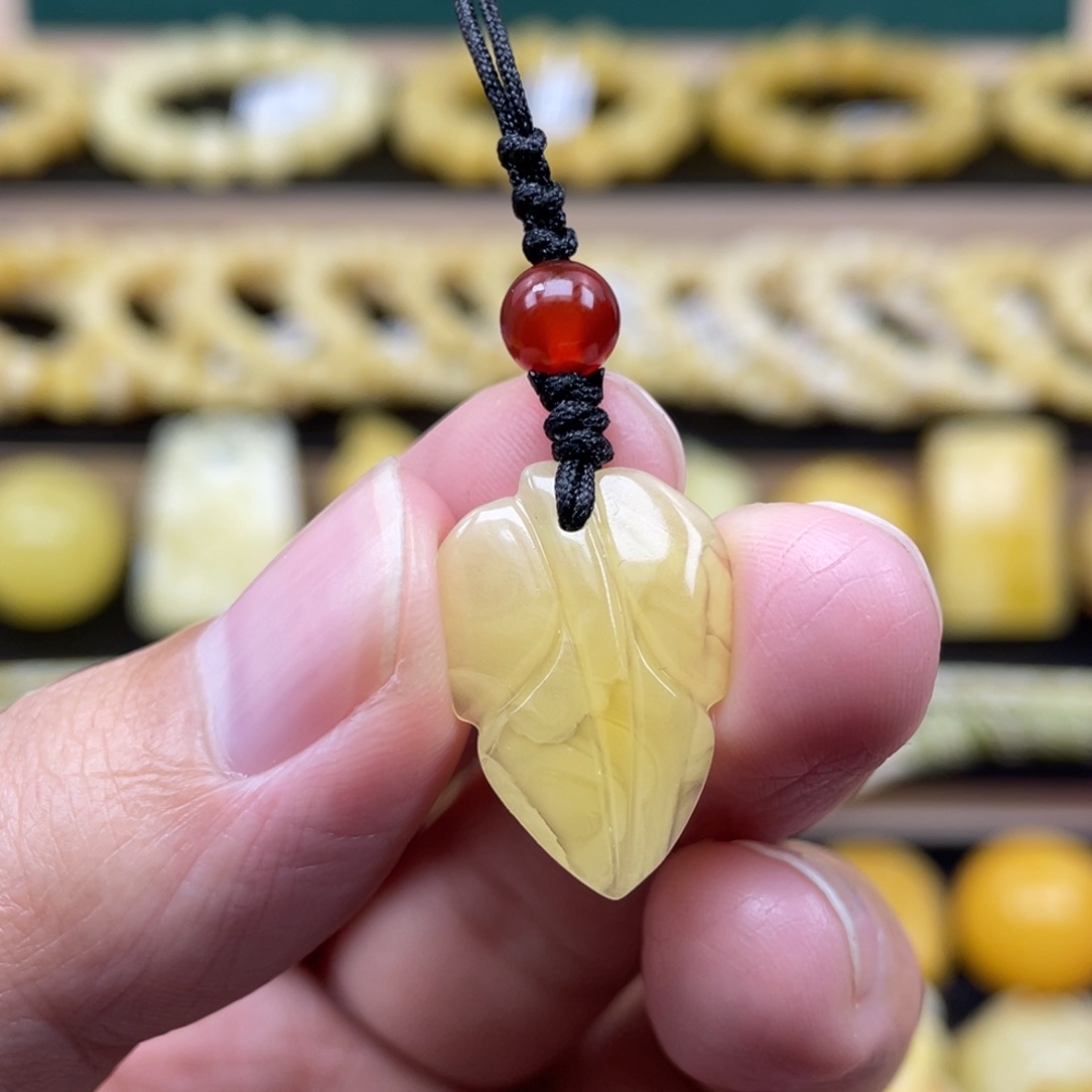 琥珀裸石未镶嵌琥珀蜜蜡