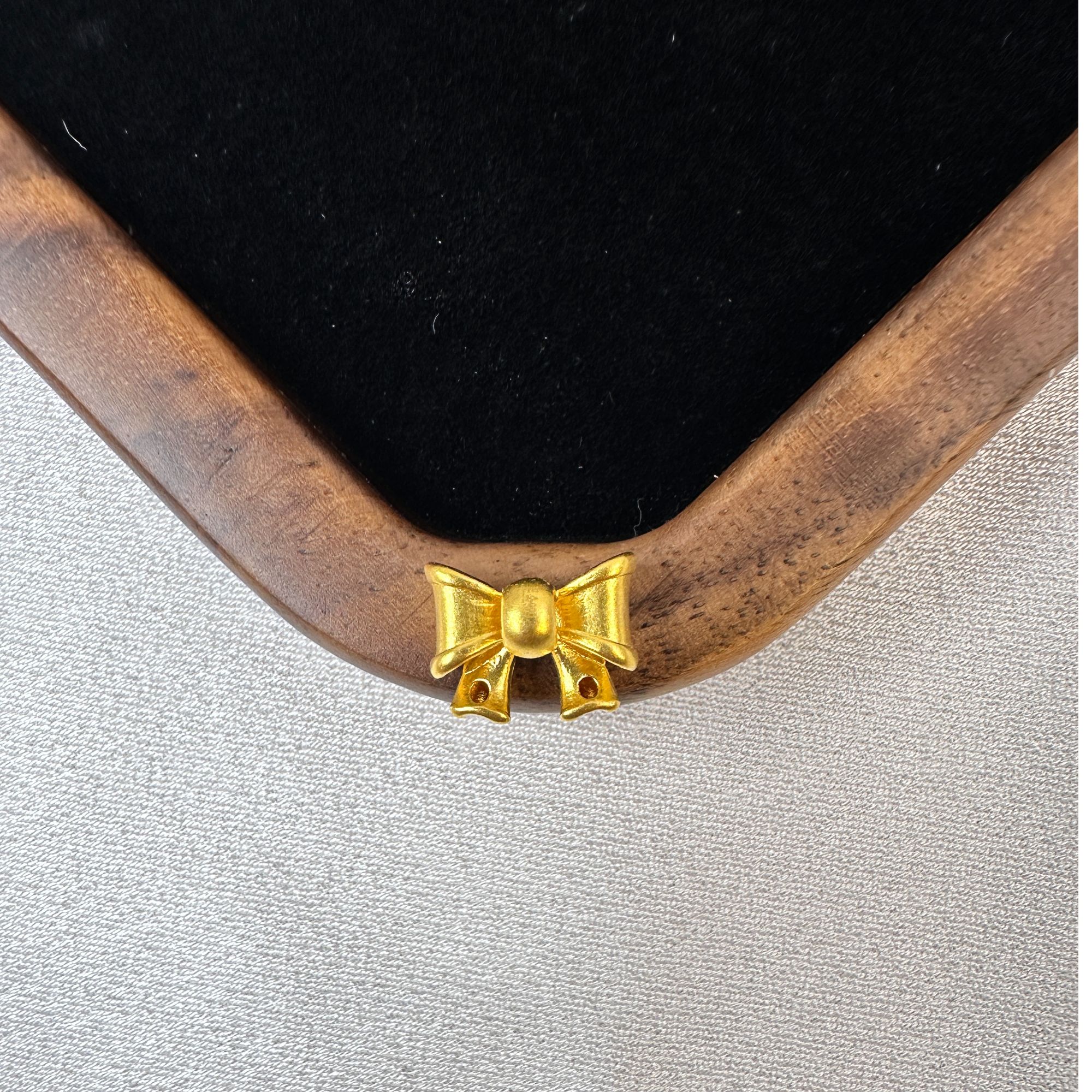 【足金999】立体蝴蝶结AA149