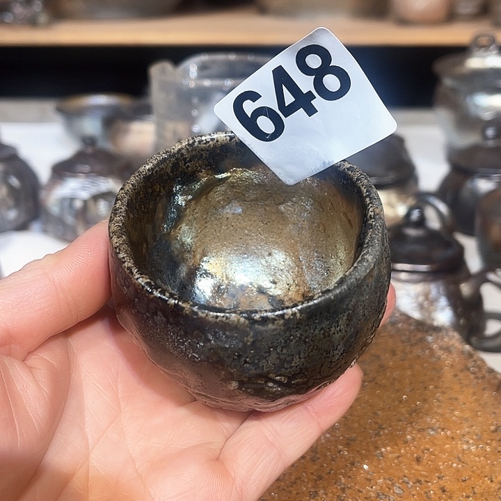 杯高温柴烧陶泥主人杯