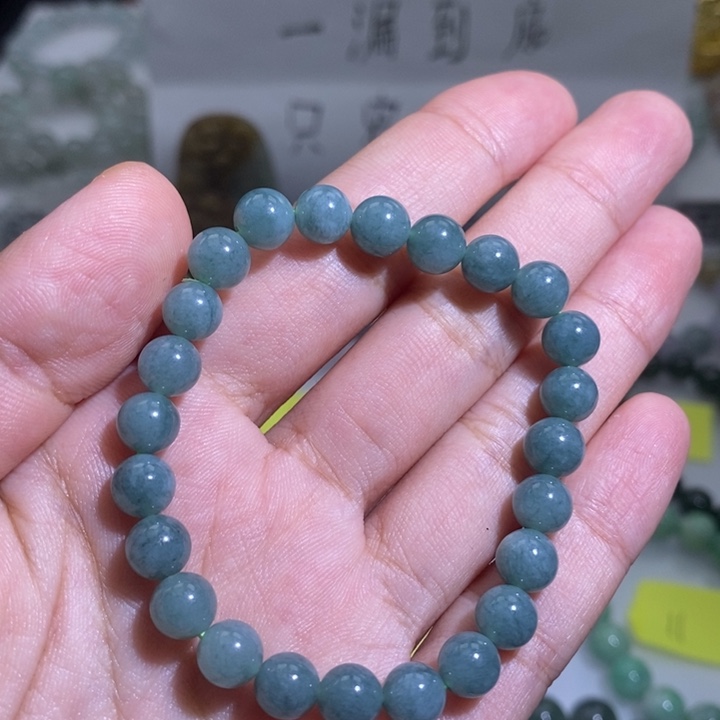 翡翠未镶嵌手链天然翡翠a货
