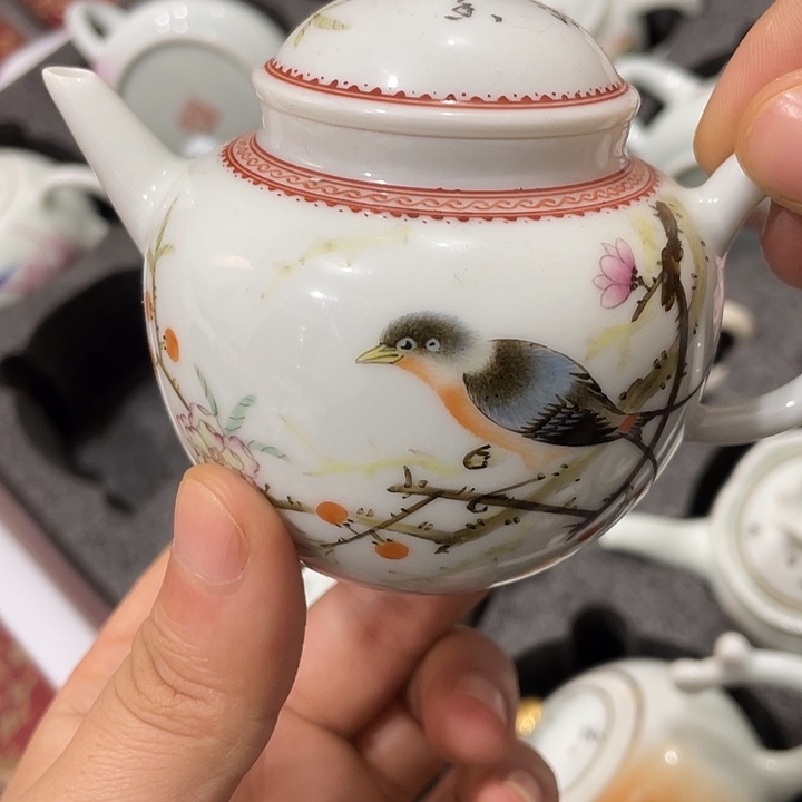 陶摆件景德镇陶瓷主人杯223