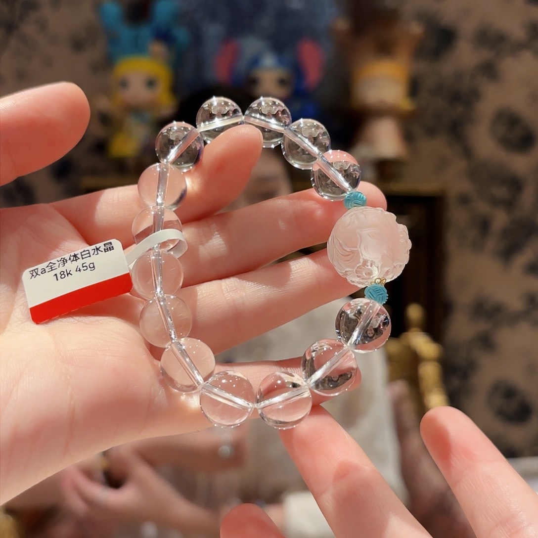 未镶嵌手链水晶手串