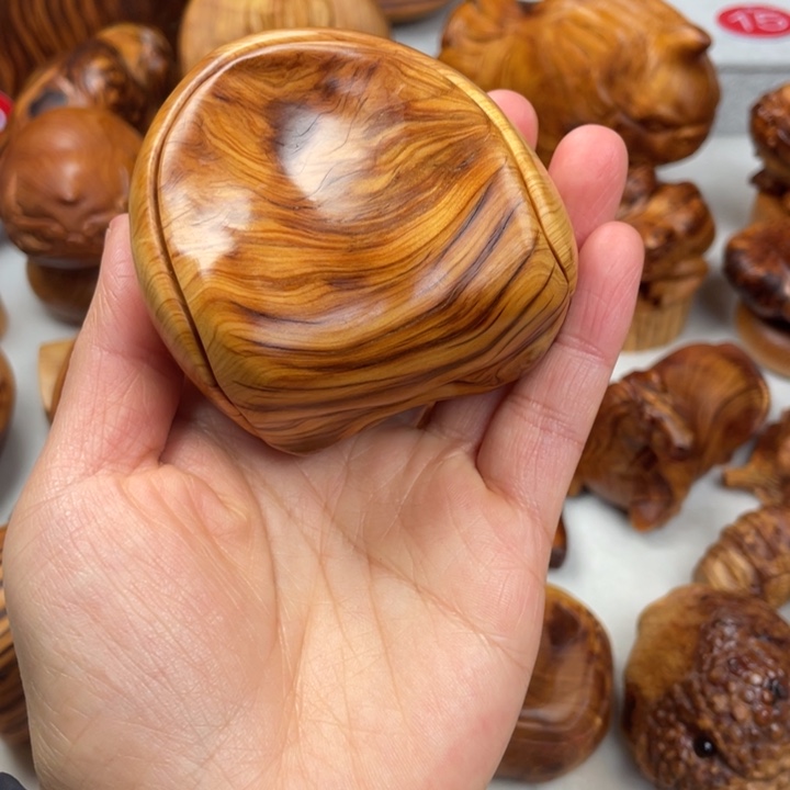 木太行虎皮闻香把件鉴赏期48小时