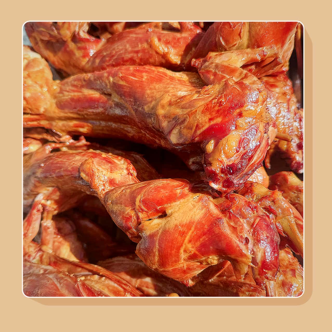 【熏兔】无头新鲜肉质紧实古法熏制真空锁鲜包装开袋即食熟食600g