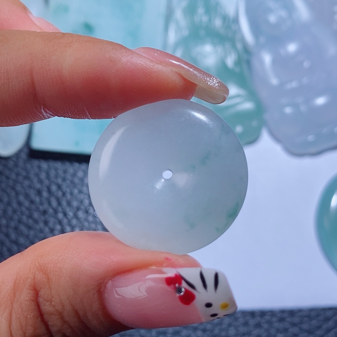 定制翡翠未镶嵌付款后联系客服确认抛光