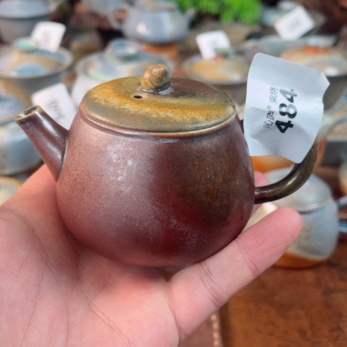 【闪购商品】沁庐柴窑古法柴烧手工茶具