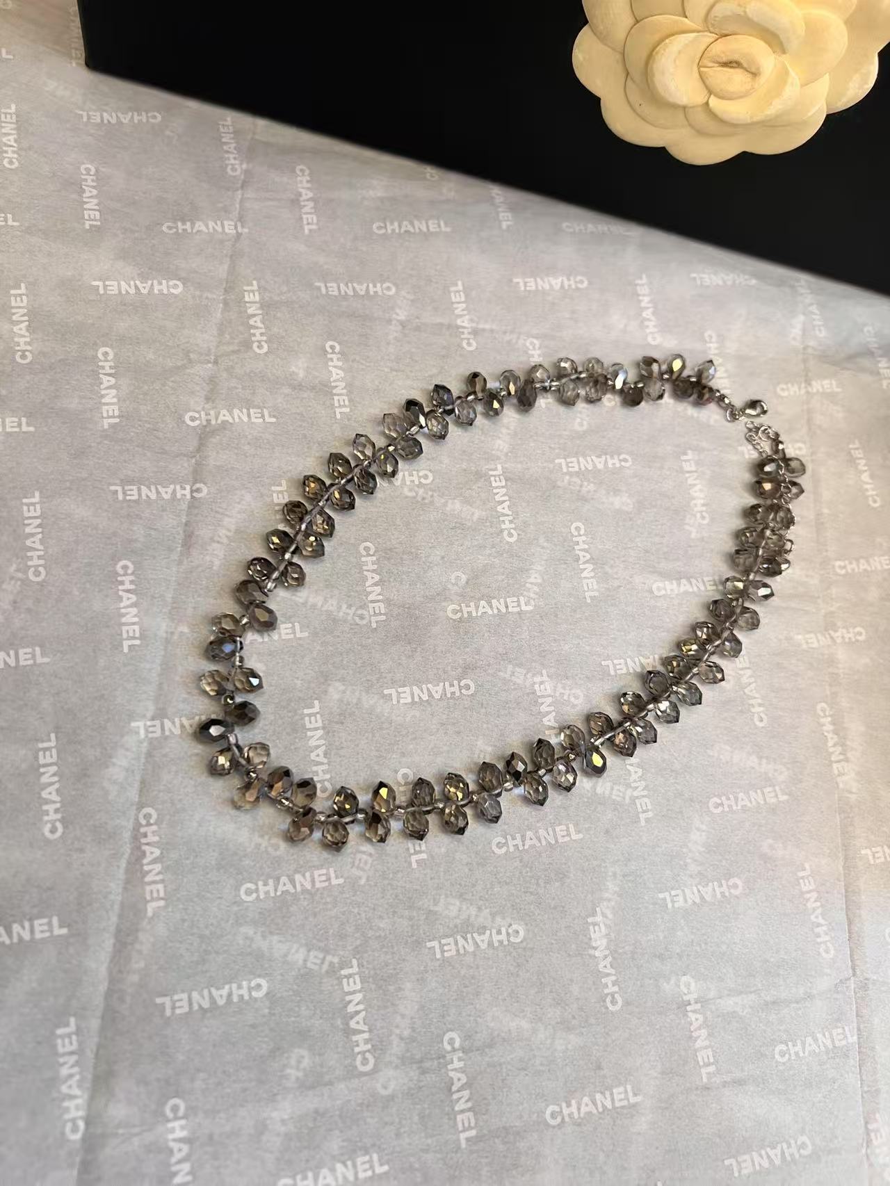 非金属布艺手链 时尚烟灰色手链