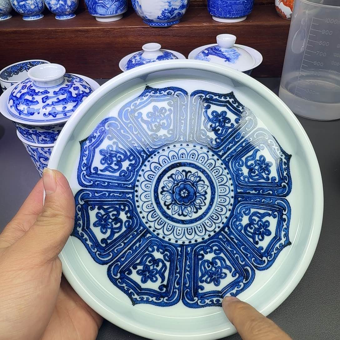 码***头泥塑壶承手工手绘