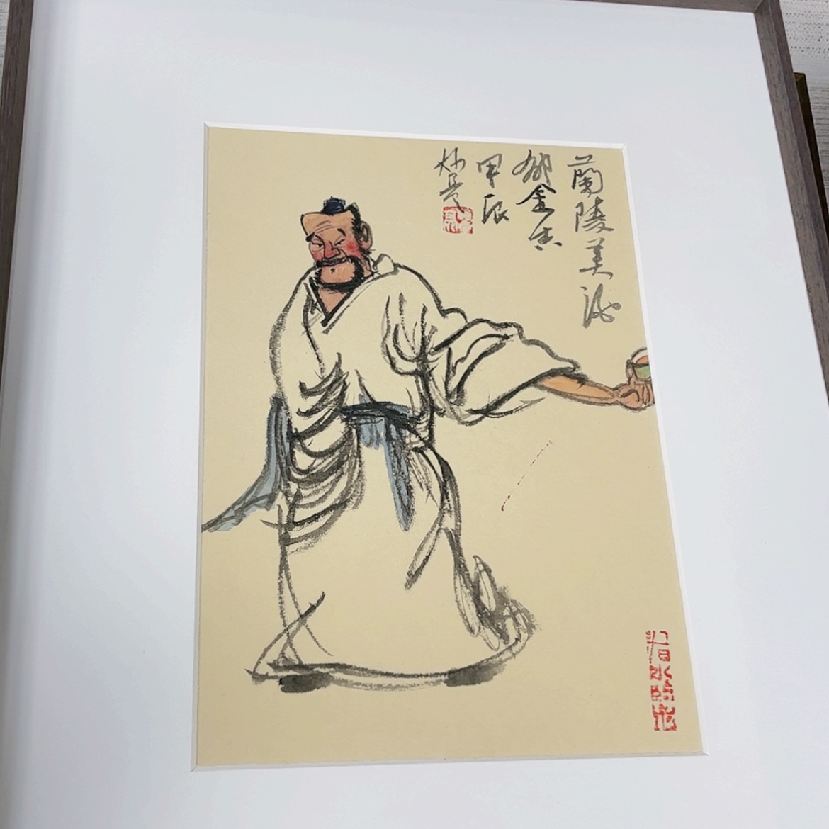 【闪购商品】国画董亮带框精装裱