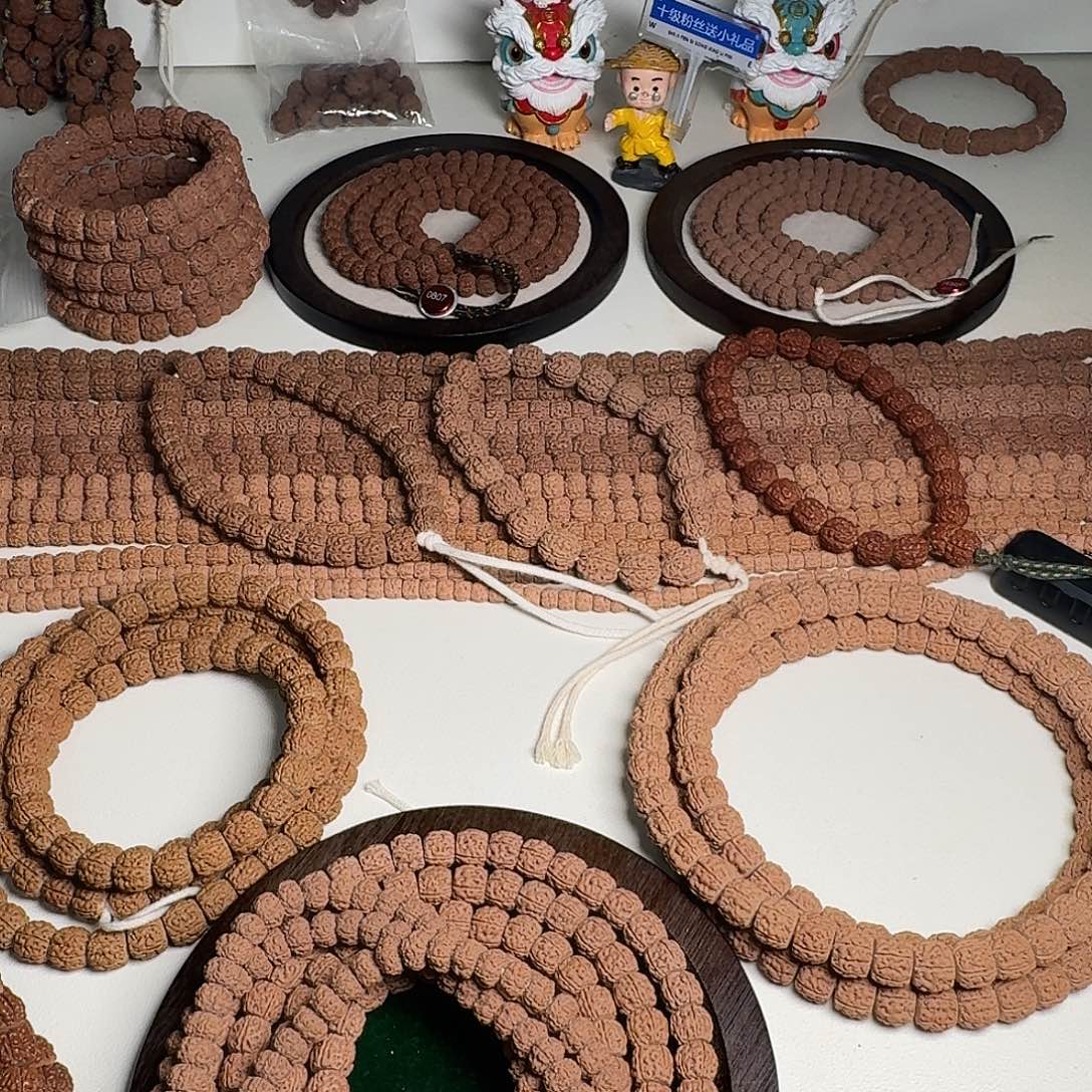 路***曱菩提籽类108平细长串