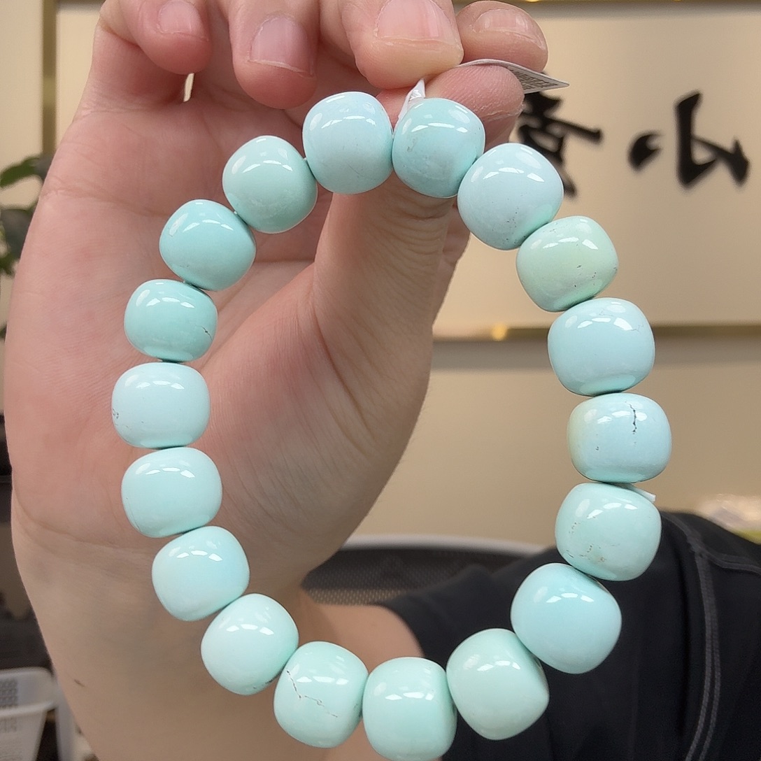 好***人绿松石未镶嵌珠宝奇石