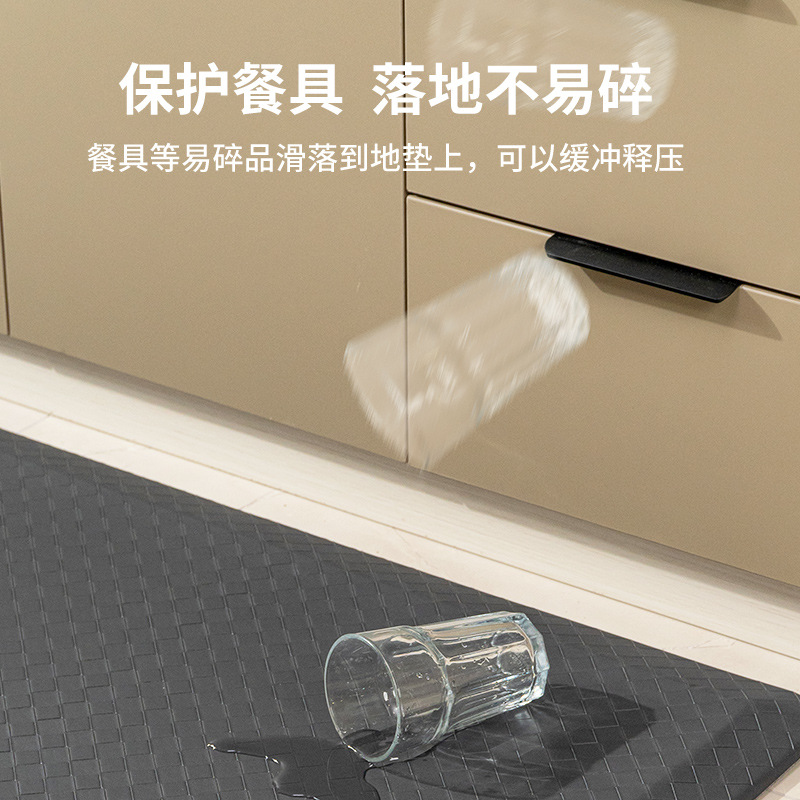 入户地垫厨房防滑脚垫家用洗手台卧室客厅门口防尘耐脏耐磨进门垫
