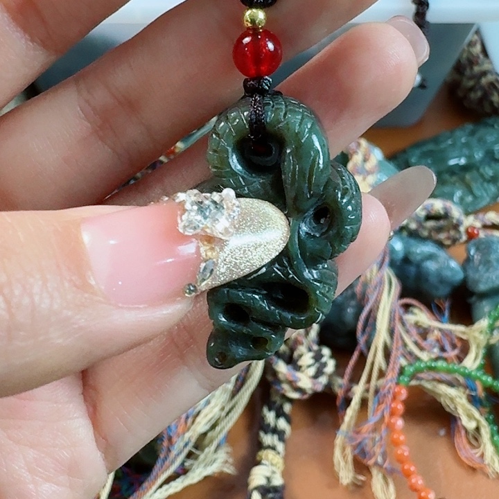 和田玉挂件未镶嵌