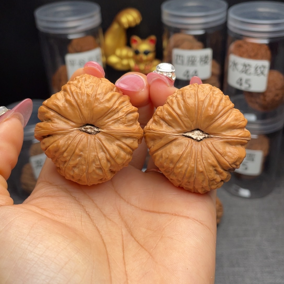 文玩核桃把件南瓜墩