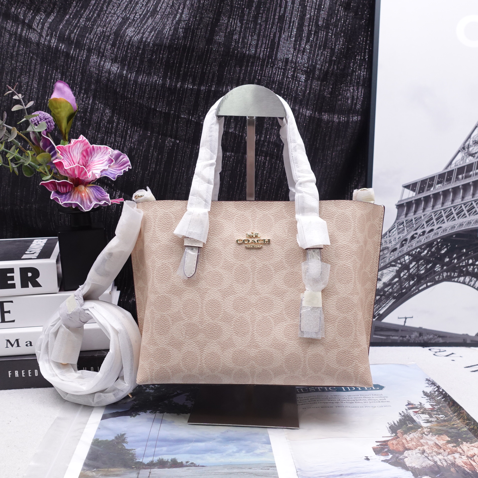 95新 COACH/蔻驰 单肩包/T10325425