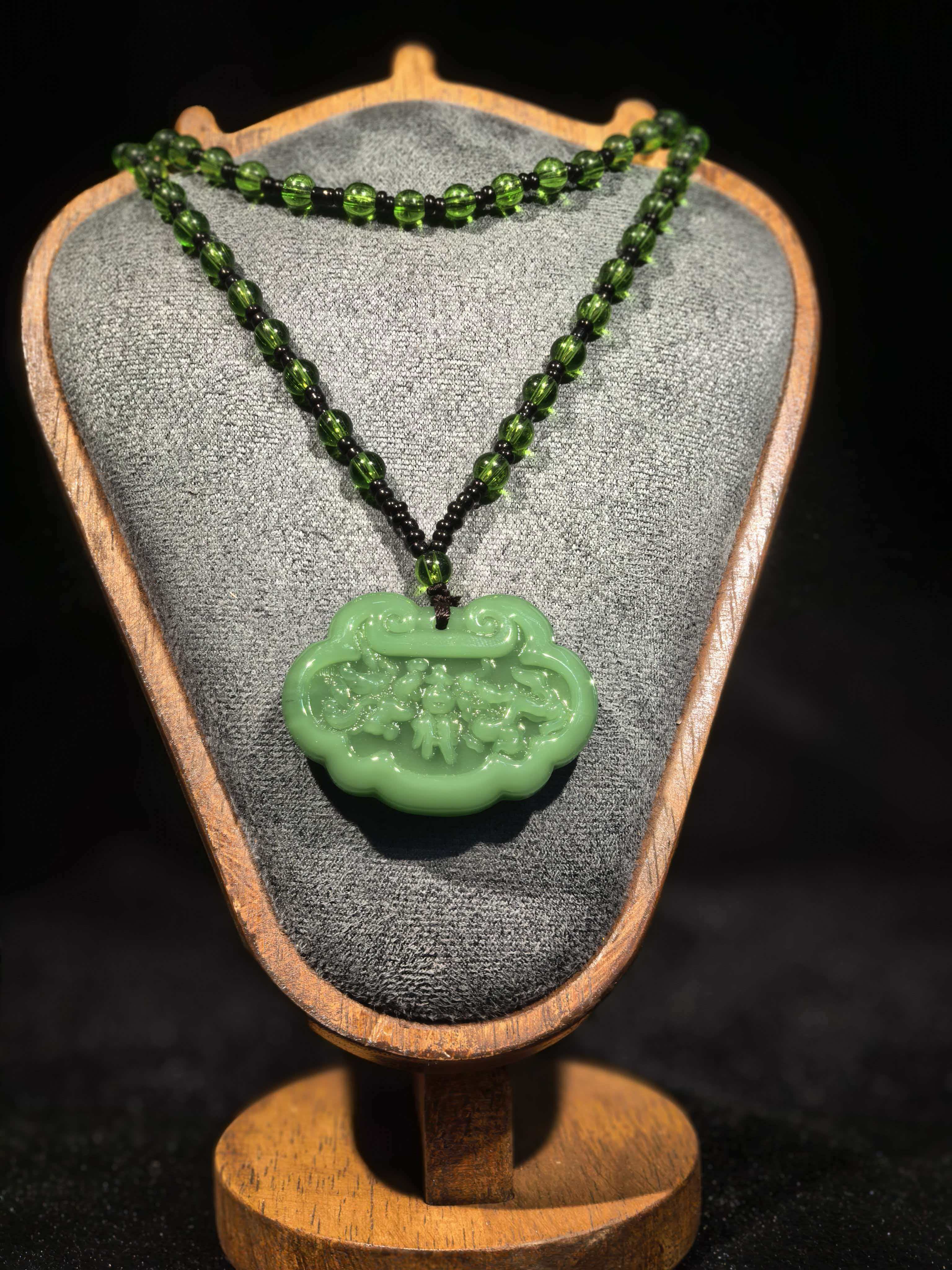  【吴总专属】大气民族风平安锁吊坠