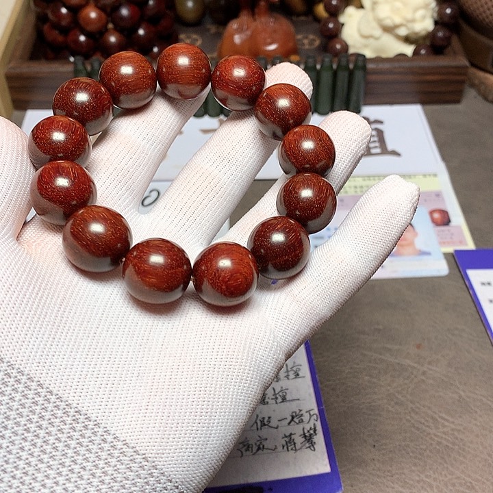 手串/手链小叶紫檀18 13 颗 根料