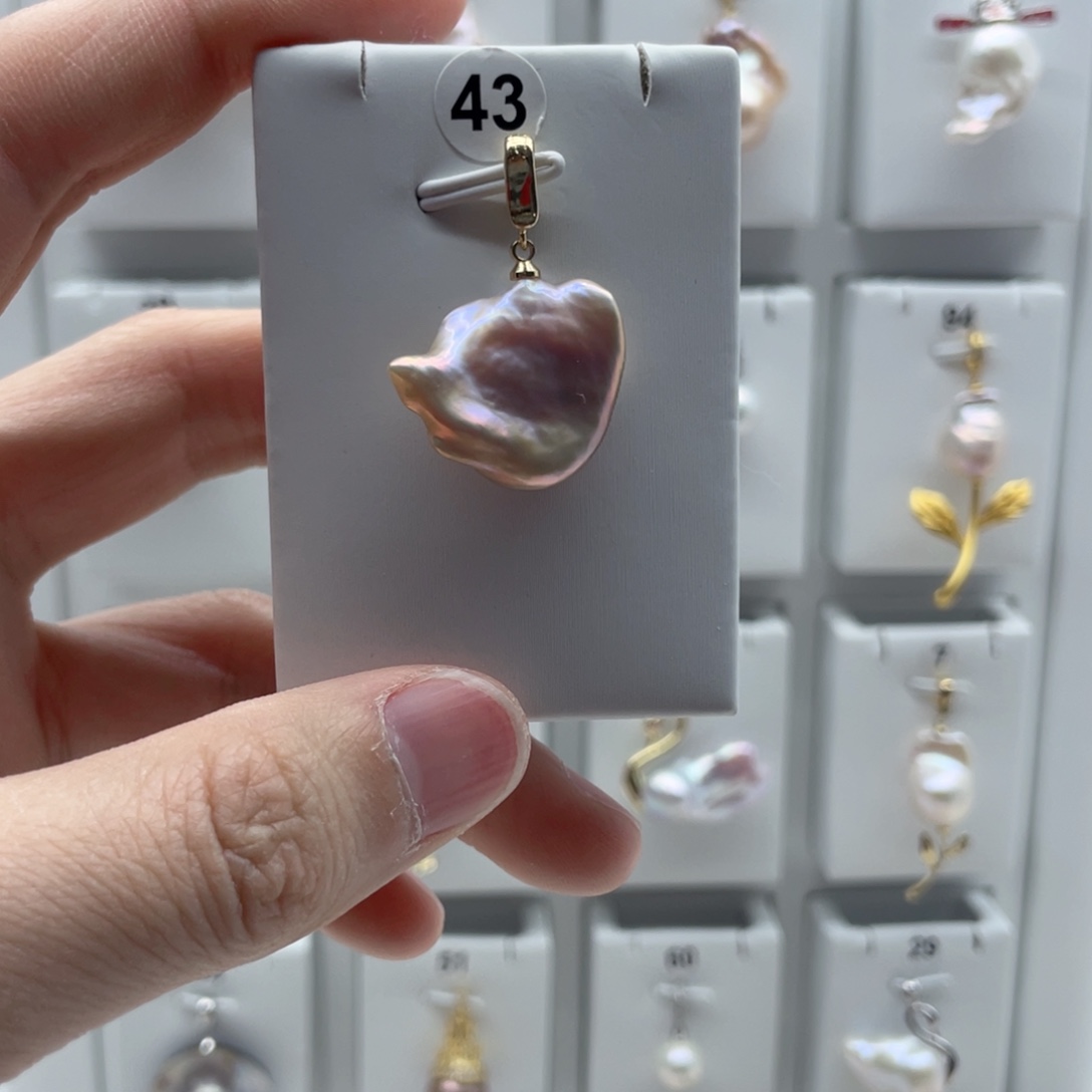 颈饰淡水珍珠合金