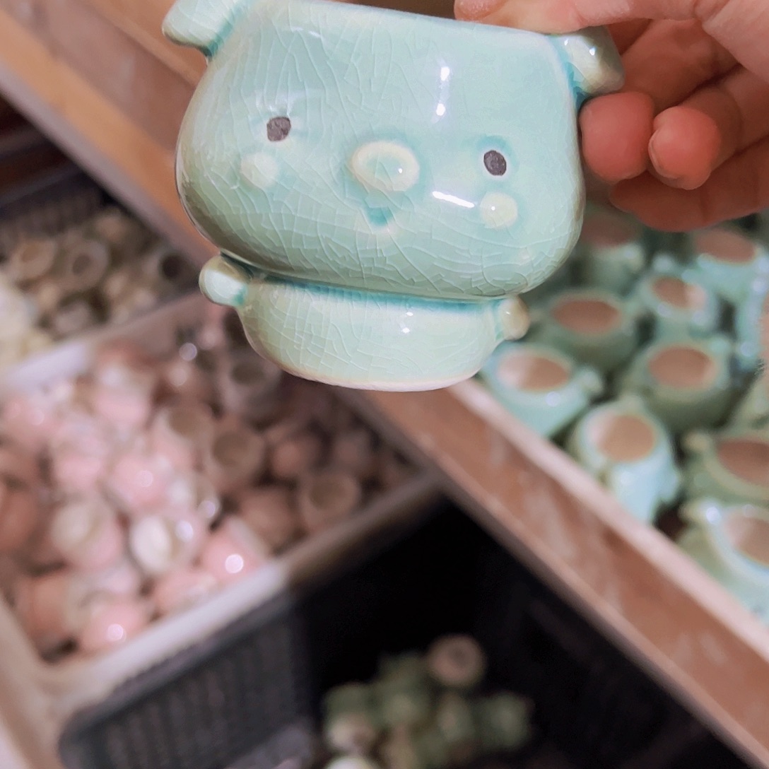 陶瓷花盆当场凑满12包邮