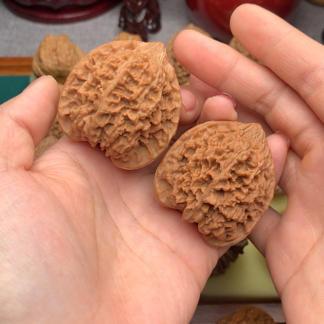 文玩核桃把件百花山