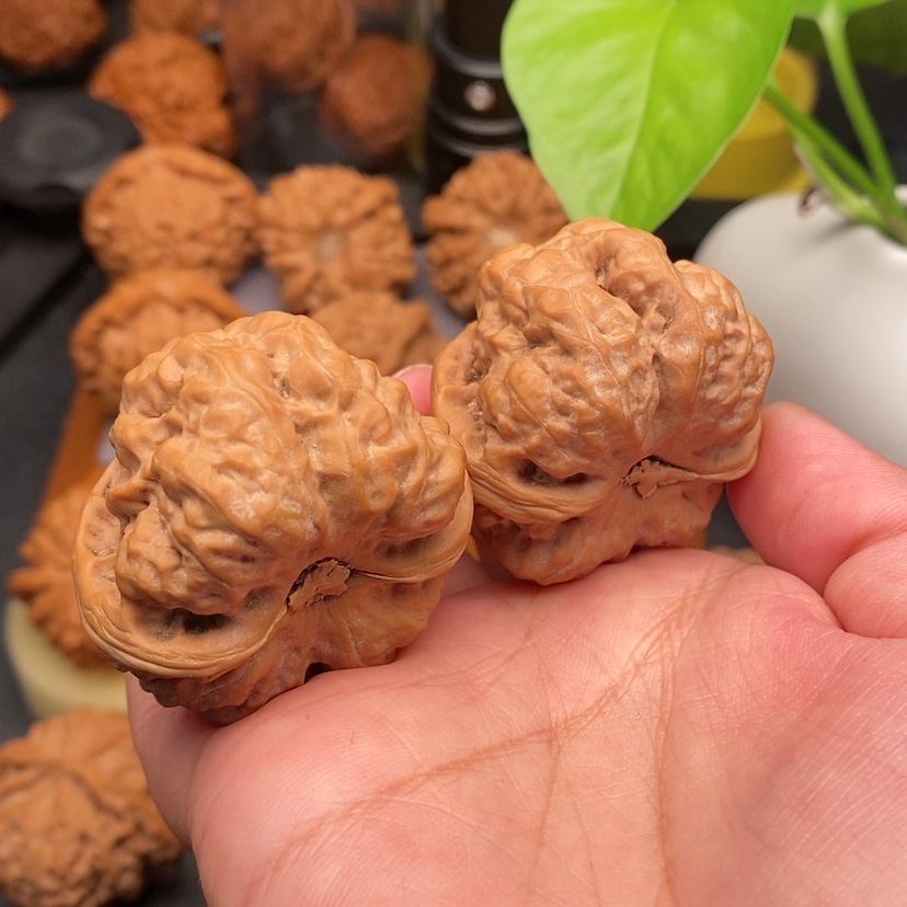 【闪购商品】文玩核桃把件蛤蟆头41