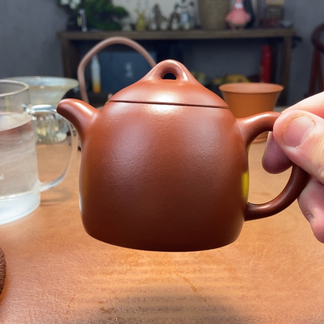 紫砂茶壶秦权紫砂壶