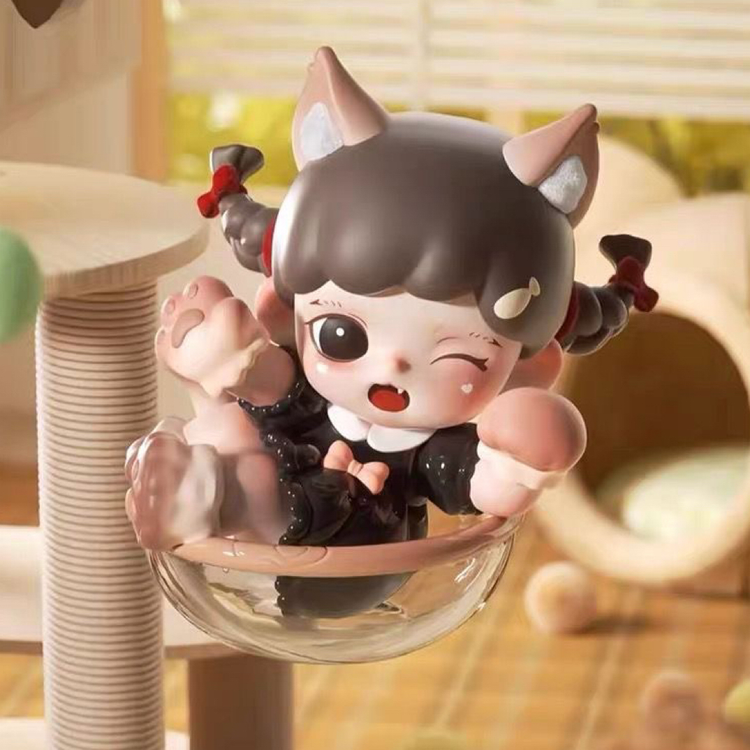 正品Zoraa喵呜猫颜社系列盲盒mini手办潮玩可爱公仔礼物摆件