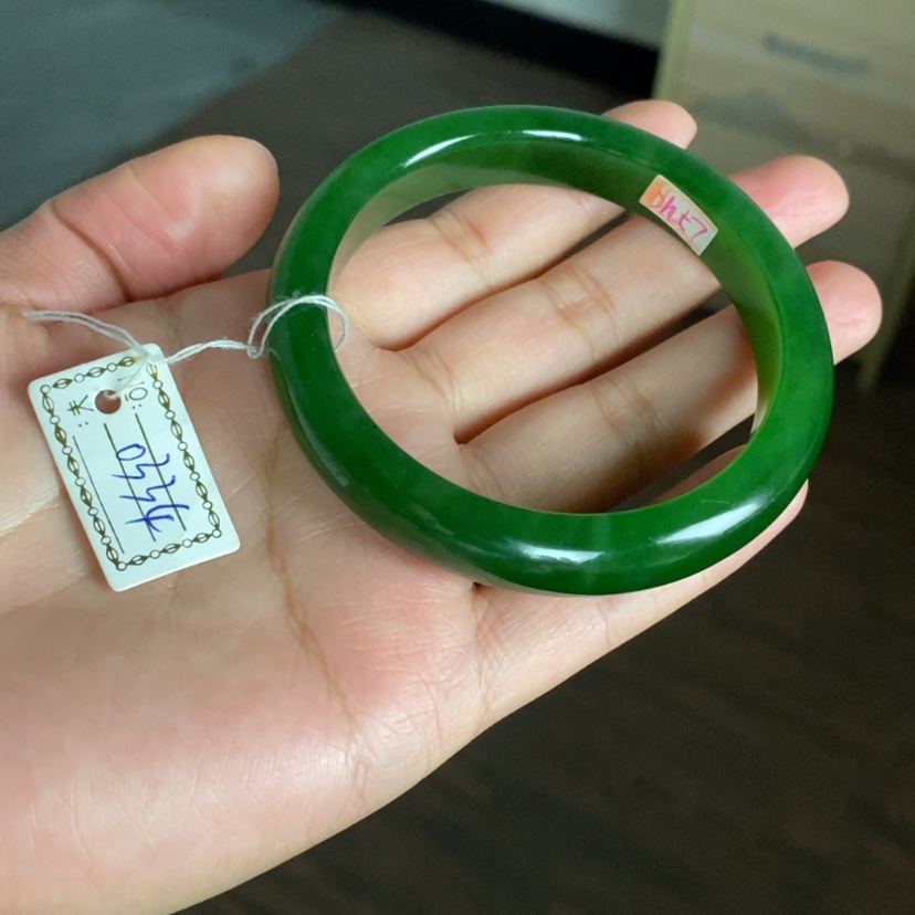 【闪购商品】和田玉（碧玉）手镯未镶嵌