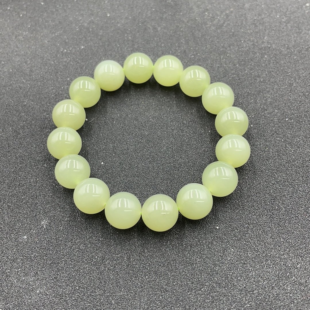 BY0313FHLZ标104 胡彦斌同款 和田玉晴水手串