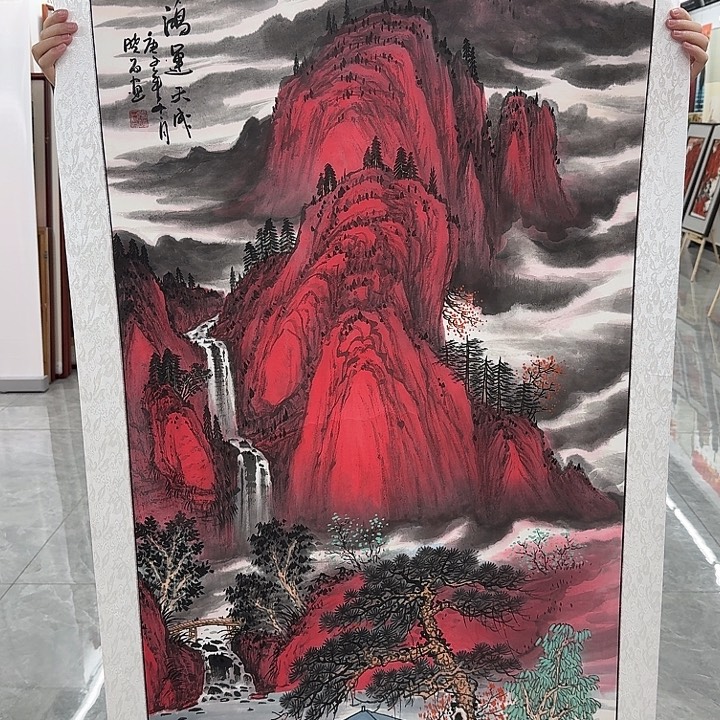 国画书法作品多次参加全国