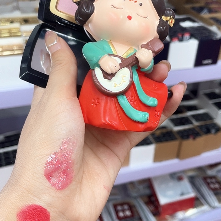 瓷片毛家腮红陶瓷娃娃
