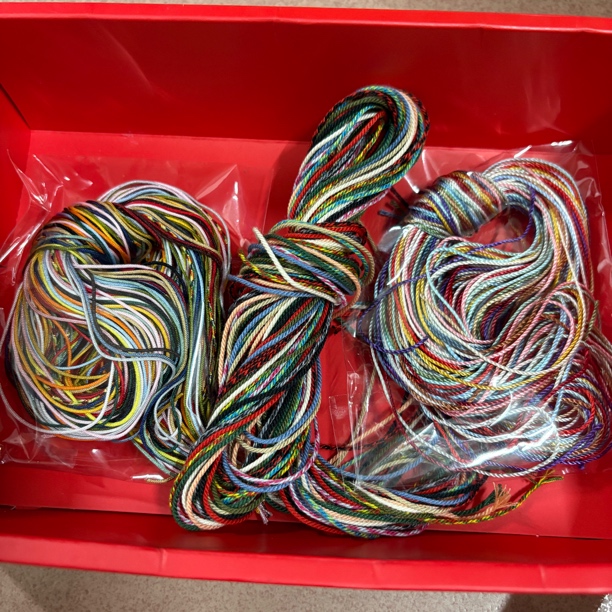 72号玉线1.0棉线18股莫兰迪绳子新手必入吉祥三宝体验装