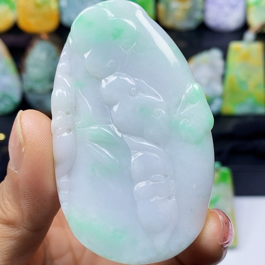 未镶嵌定制翡翠翡翠A货一物一证
