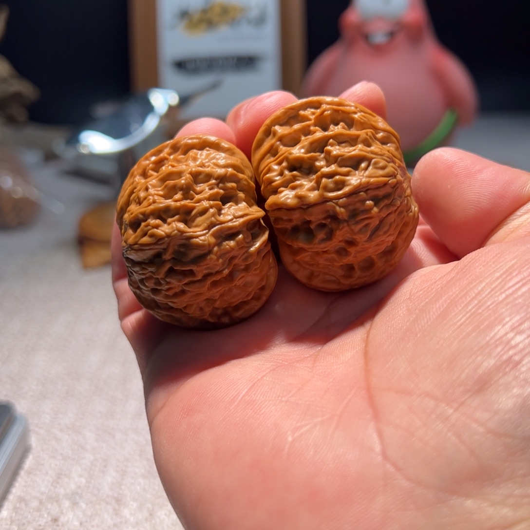 文玩核桃把件43全品正磨