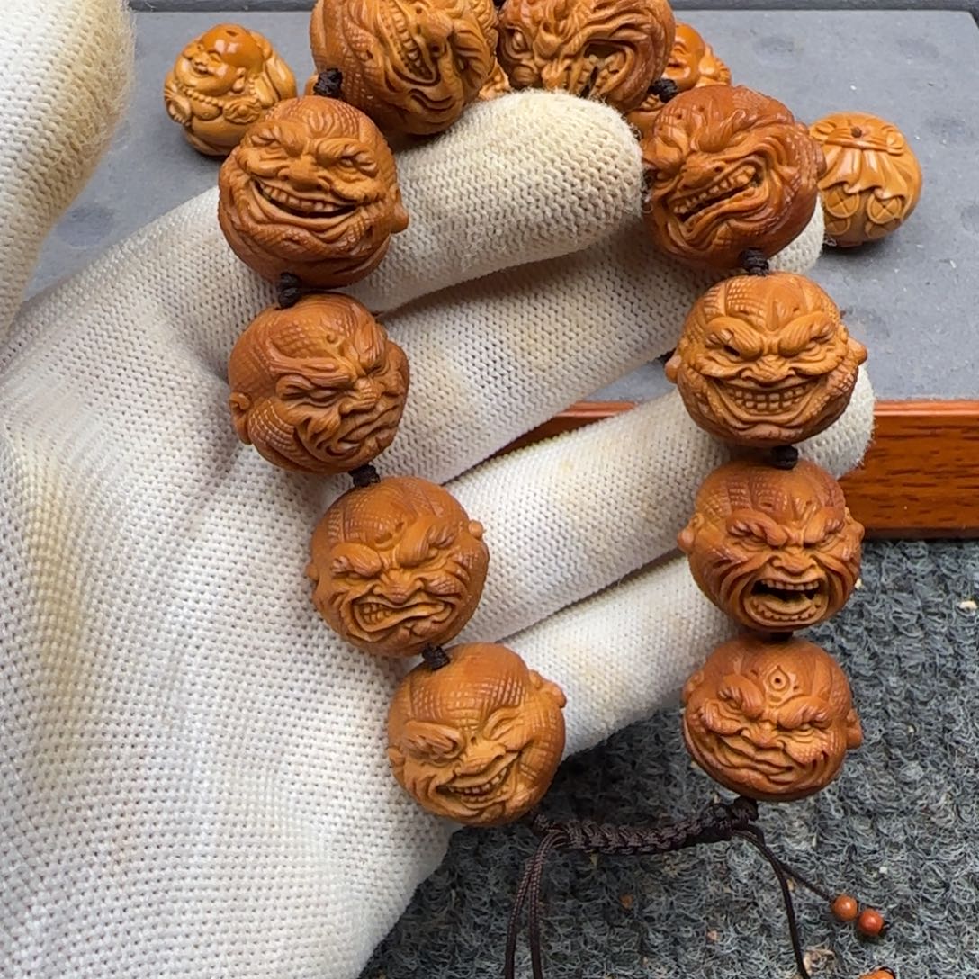 吊坠橄榄核恶僧恶僧
