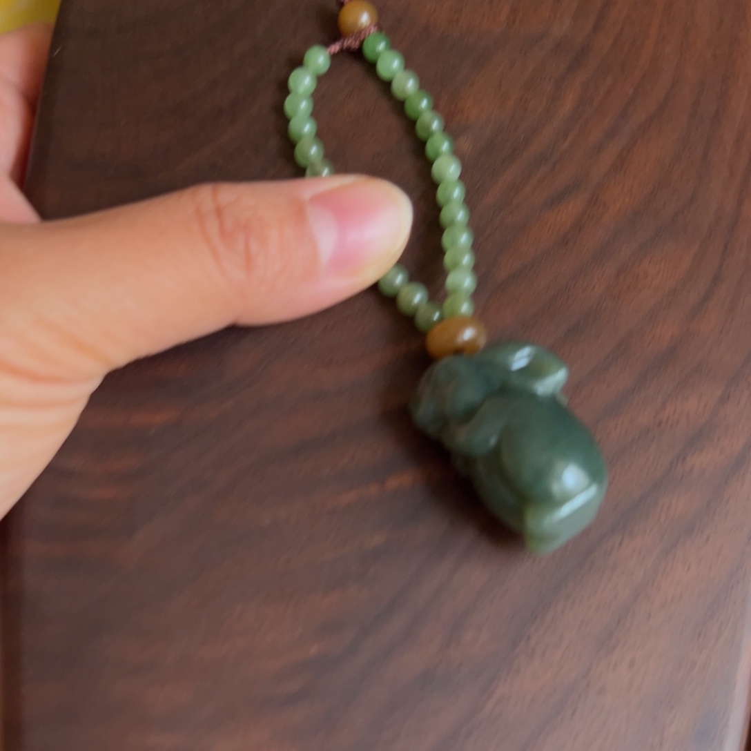 别***字和田玉未镶嵌颈饰