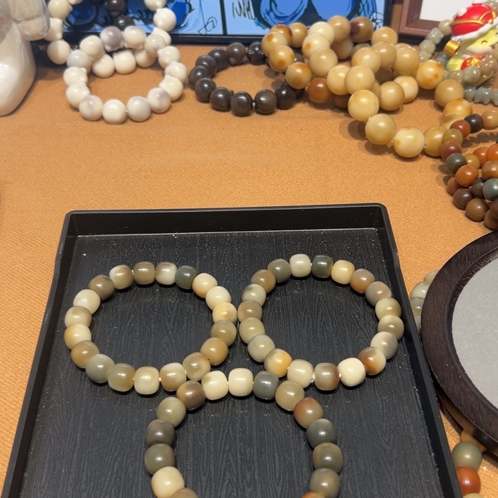 吊坠菩提根/象牙果山水画微瑕12