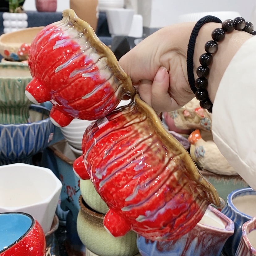 【闪购商品】陶瓷陶瓷花盆，多肉花盆