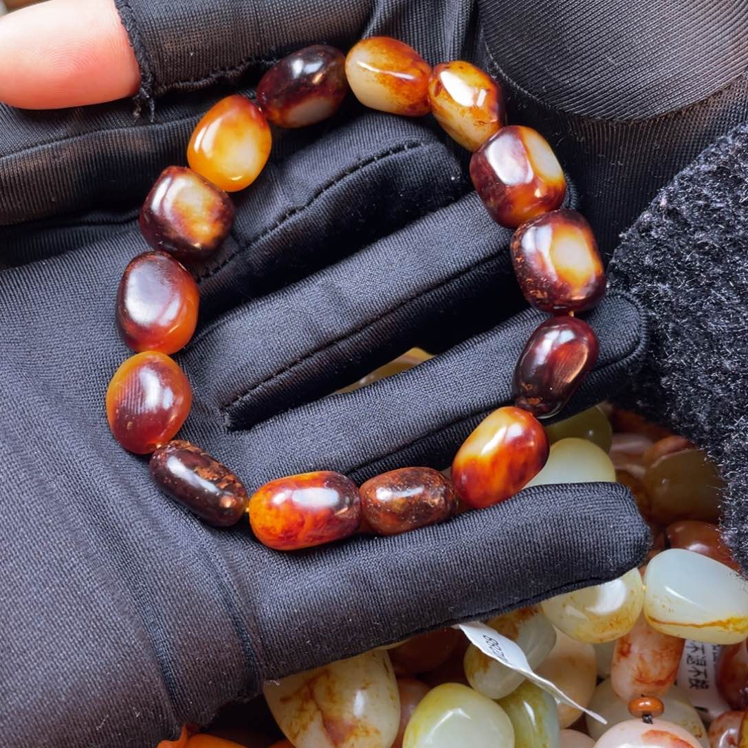 和田玉手链未镶嵌