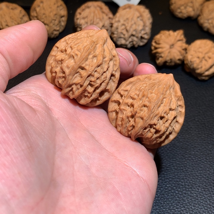 文玩核桃把件黄玉铺39