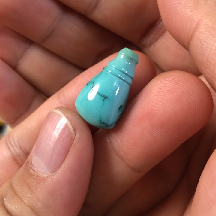 未镶嵌绿松石珠宝奇石