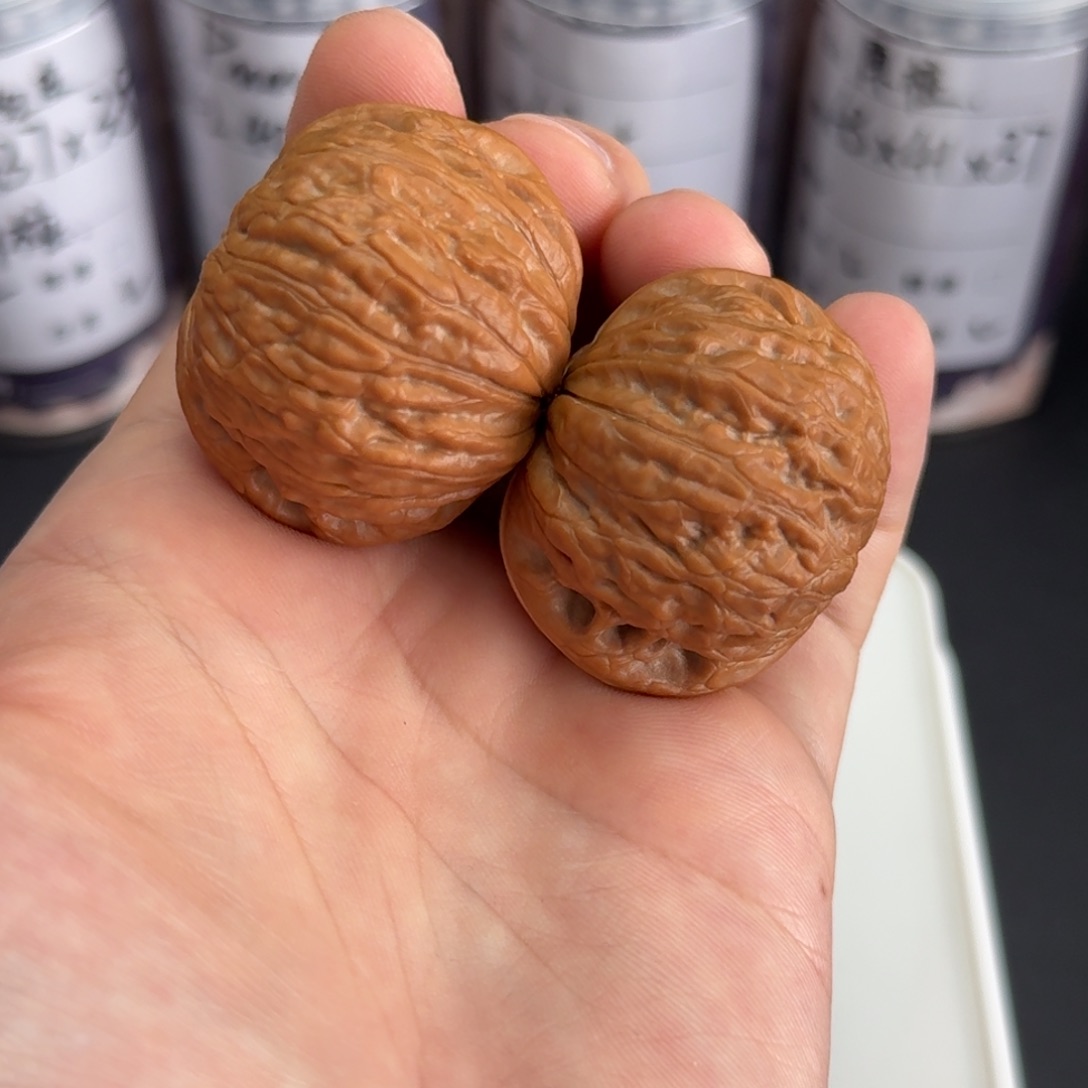 吊坠文玩核桃40 40 31铁锤妹妹全品