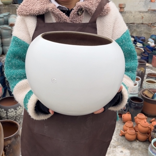 红陶口22高23瑕疵