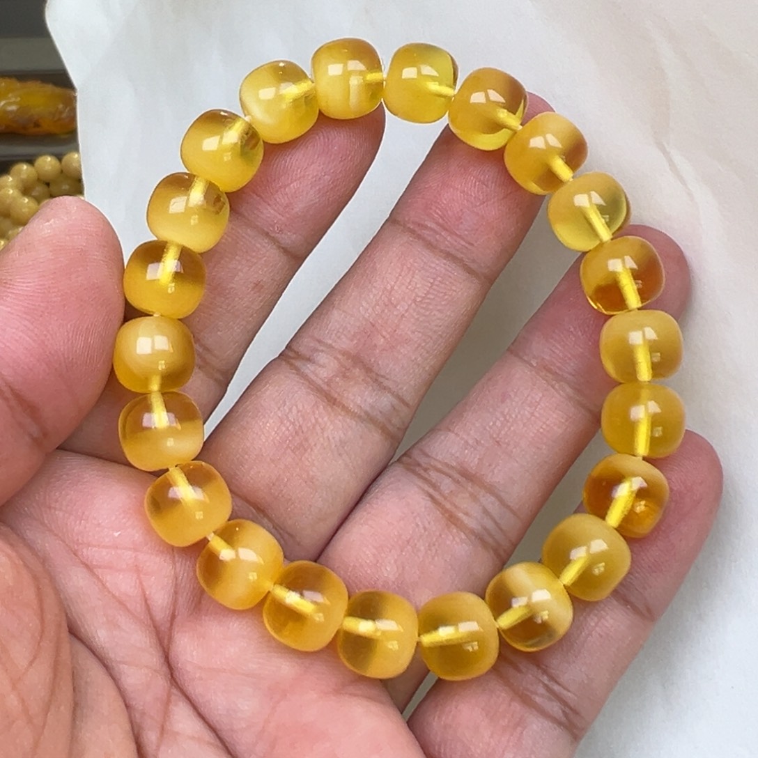 蜜蜡未镶嵌裸石10加13.18克