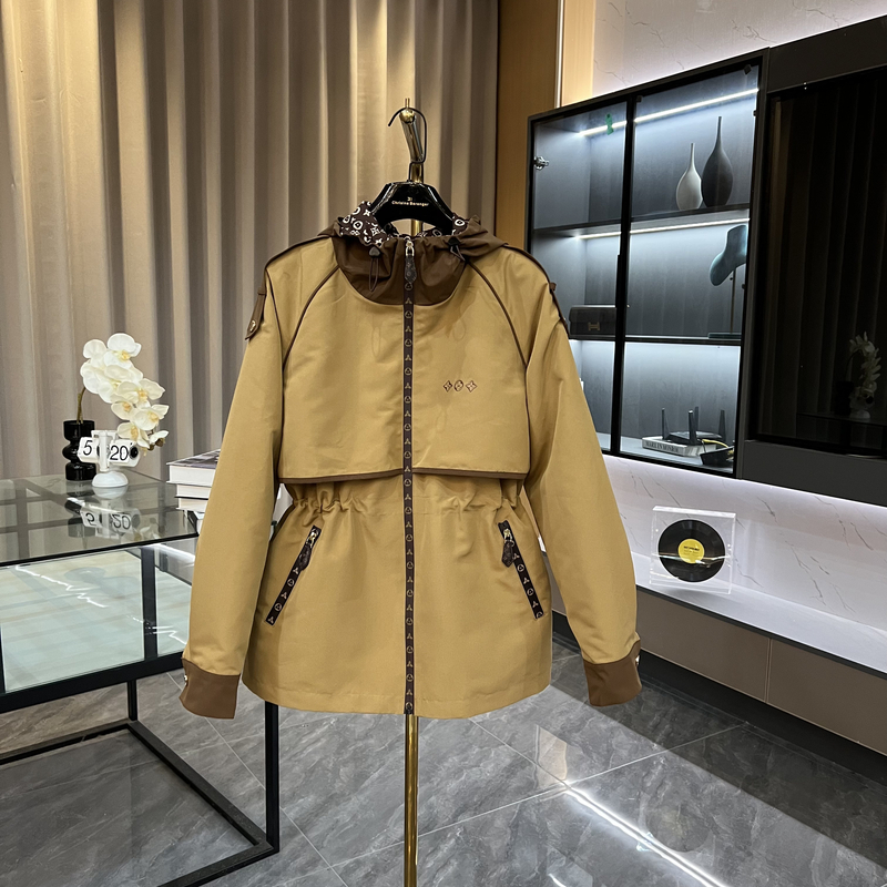 秋冬时尚潮流连帽羽绒服中长款保暖宽松厚款GK-769